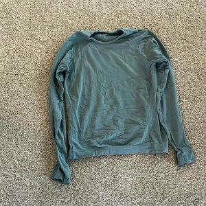Athleta Girl Green top long sleeve